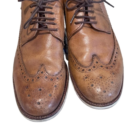 Ben Sherman The Original Wingtip Leather Oxford Shoes main image 12